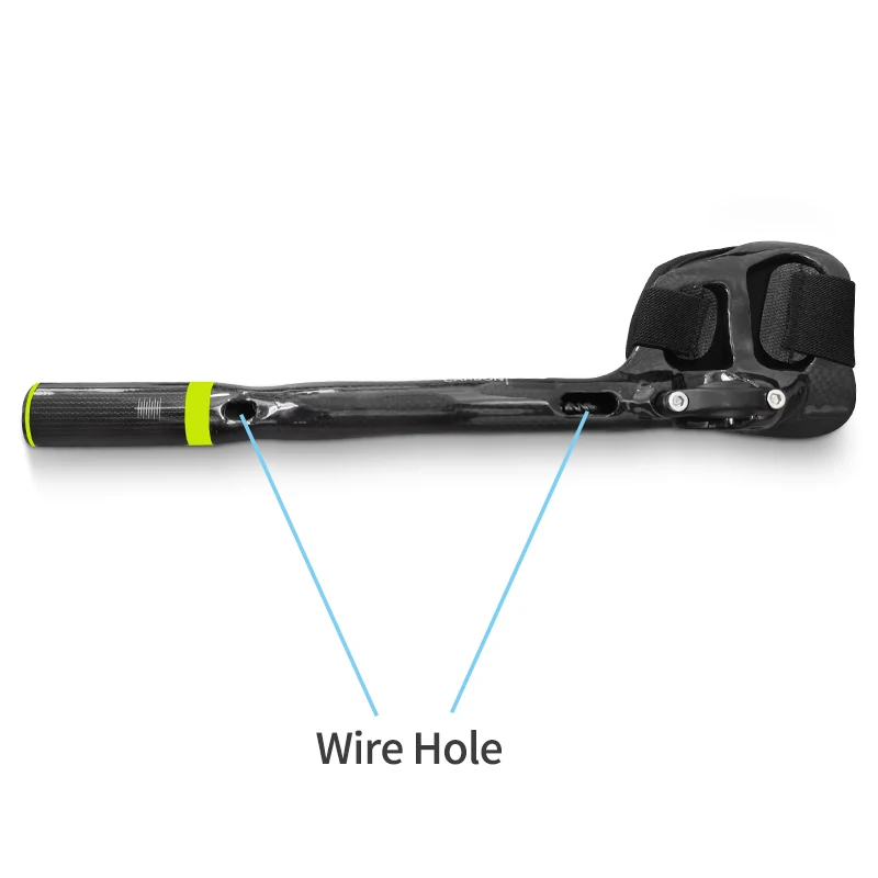 Vollcarbon-TT-Lenker mit glänzendem 3K-Finish, Fahrradlenker, Fahrradzubehör für Leistung und Stil – Detail 11