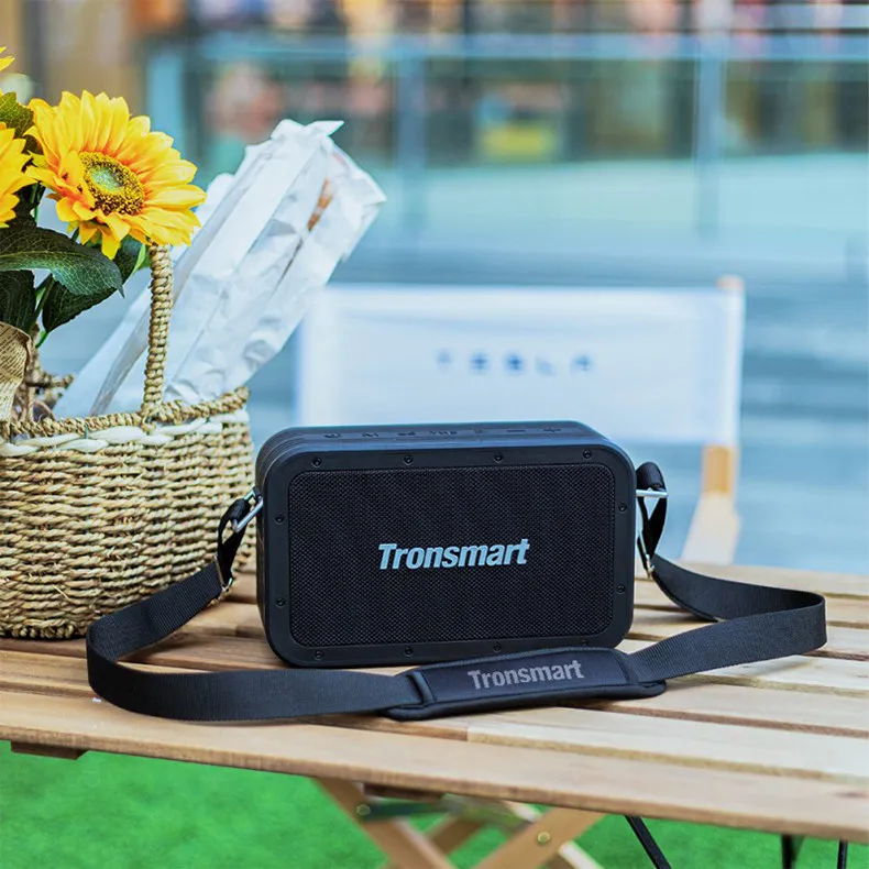 For Tronsmart Force Max Bluetooth Speaker, 80W Portable Outdoor Subwoofer with IPX6 Waterproof & Power Bank
