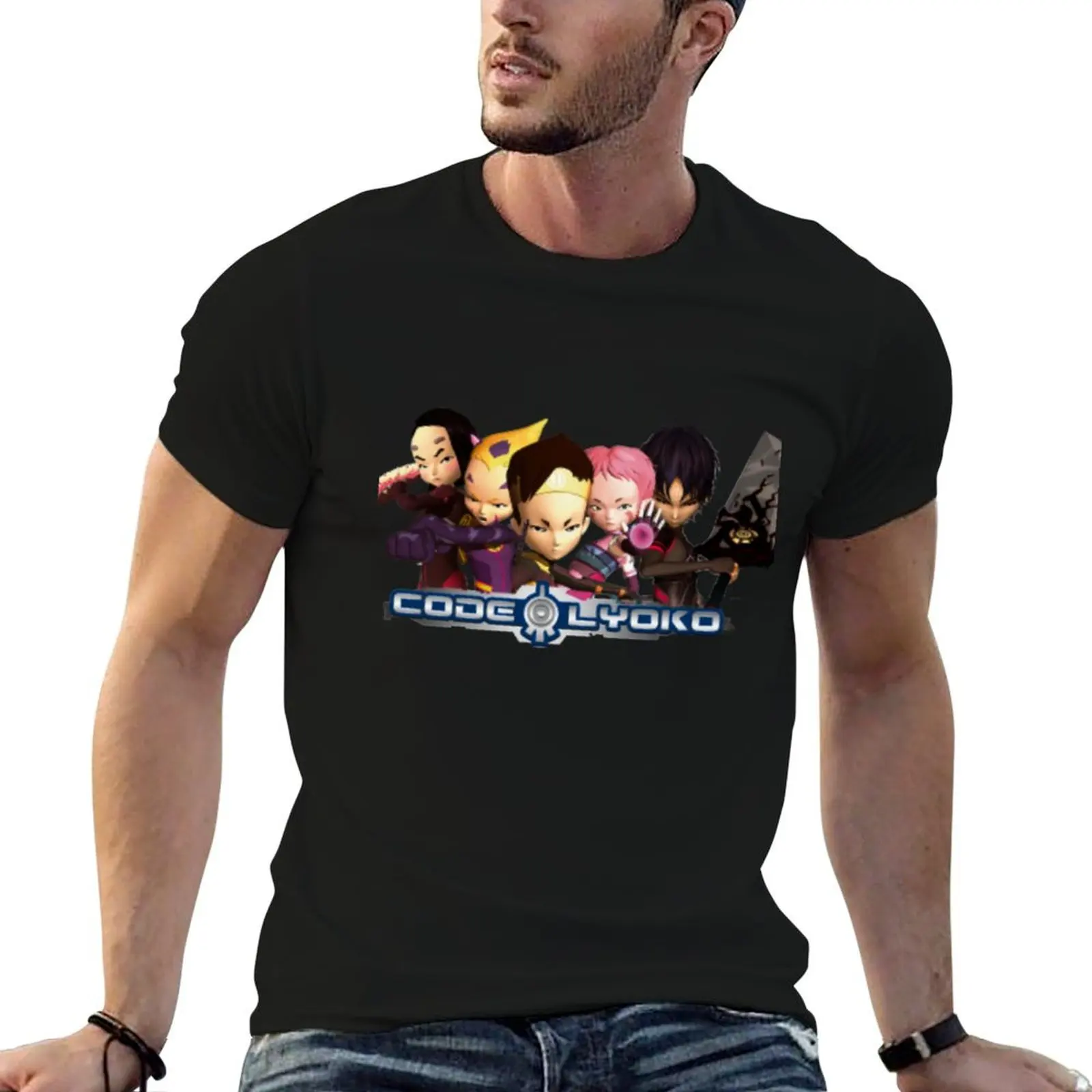 Code Lyoko T-Shirt Breathable Gym Short Sleeve T-Shirt