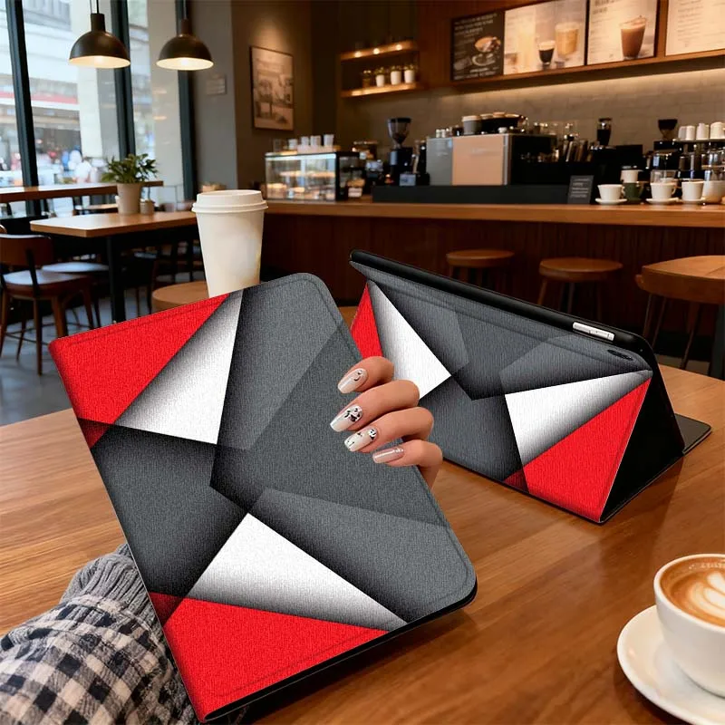 

Metal line pattern For Honor Tab Pad MagicPad Tablet 6 7 8 9 10 13 V7 V8 X8a X9a X9 X8 GT GT2 Pro Cover Tablet Case