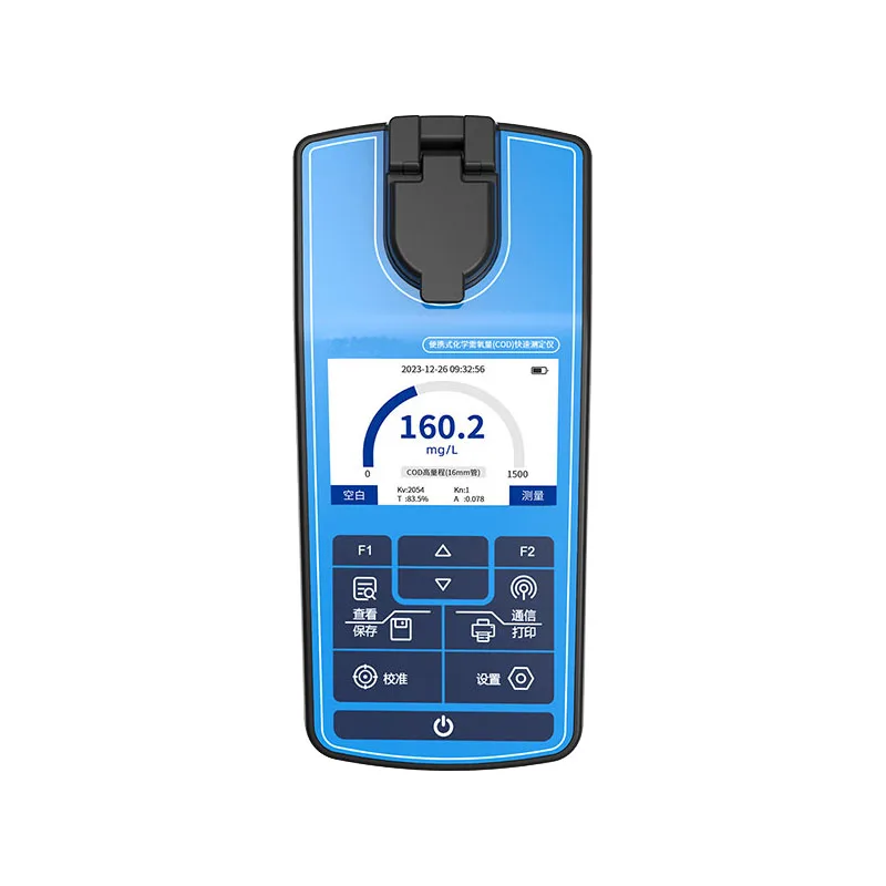 Portable Water Quality COD Analyzer Rapid Tester High Range 0-15000 Mg/L 5 Curves OEM