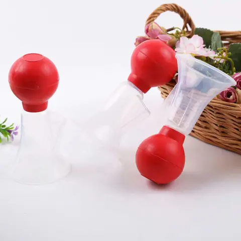 간단한 수동 유방 펌프, 초보자 엄마 산후 개방 수동 유방 펌프, 모유 수집 가방