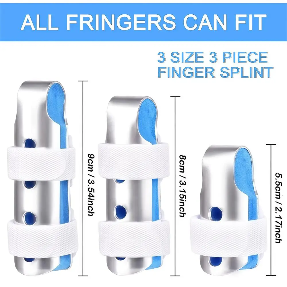 1/3Pcs Finger Splint Finger Support Brace Finger Stabilizer for Broken Fingers Straightening Arthritis Knuckle Immobilization