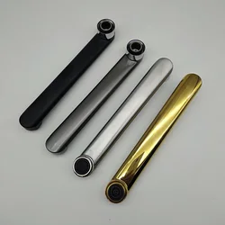 golden black gun gray brushed kitchen faucet extension pipe, SUS304 sink faucet elbow outlet tube