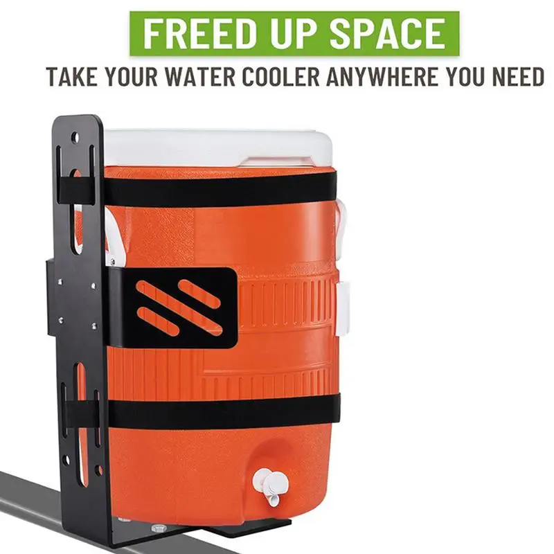 Water Cooler Mount Rack 5 Gallon Steel Water Cooler Holder Water Cooler Holder Jug Holder For Trailers Truck Utv Mowers