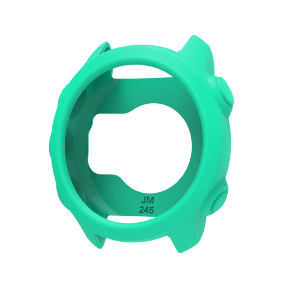 ซิลิโคนป้องกันสําหรับ Garmin Forerunner 245 M/245 Smartwatch สายคล้อง Protector SHELL ป้องกันกรณีกรอบสร้อยข้อมือ