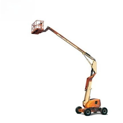 Articulating Boom Lift Load-bearing Capacity Hoisting Towable Heavy Machine With 22.5m Working Height And 350kg Lift Capacity