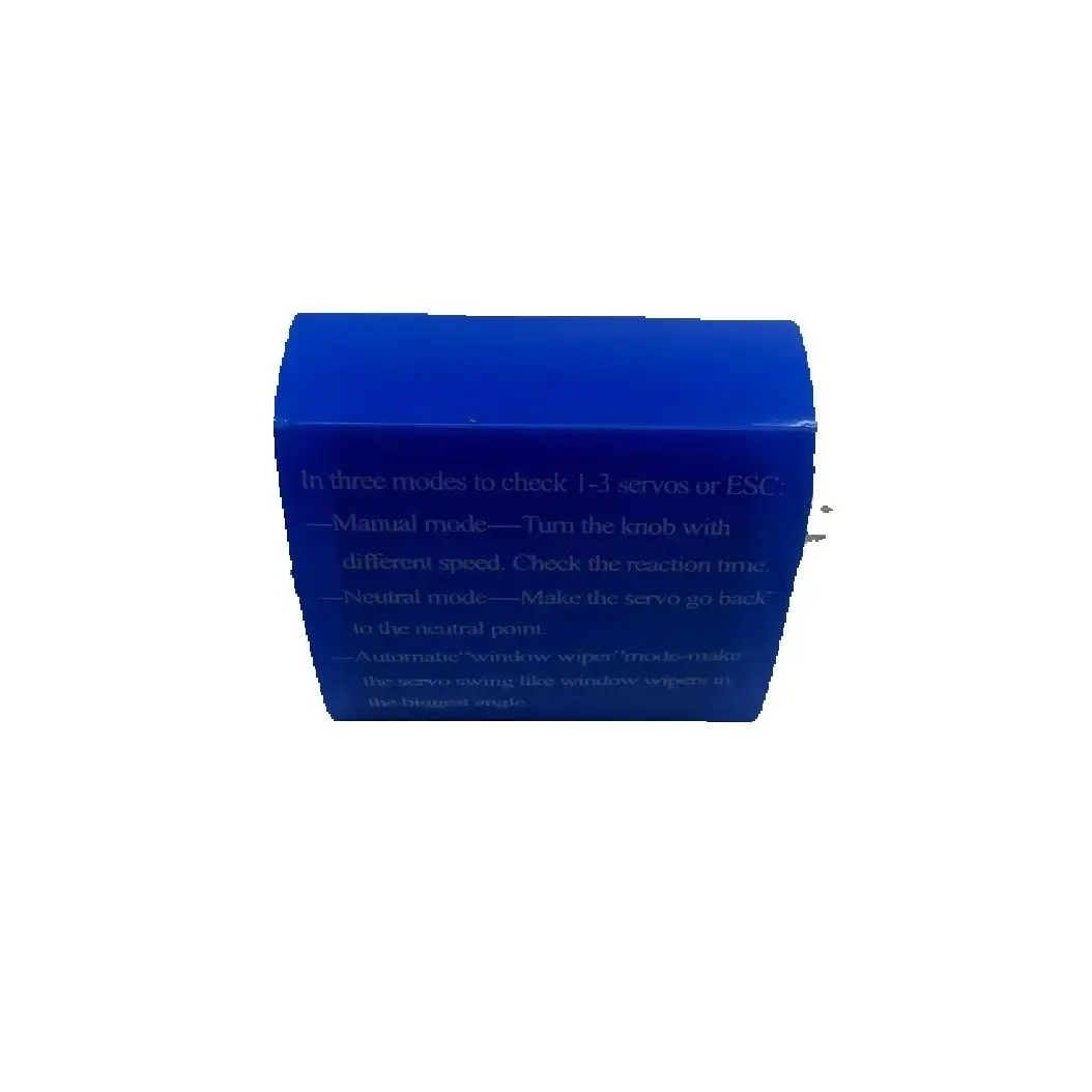 جهاز اختبار سيرفو متعدد المؤازرة 3CH ECS وحدة تحكم في السرعة قنوات الطاقة CCPM متر لنماذج طائرة قارب السيارة بدون طيار Rc