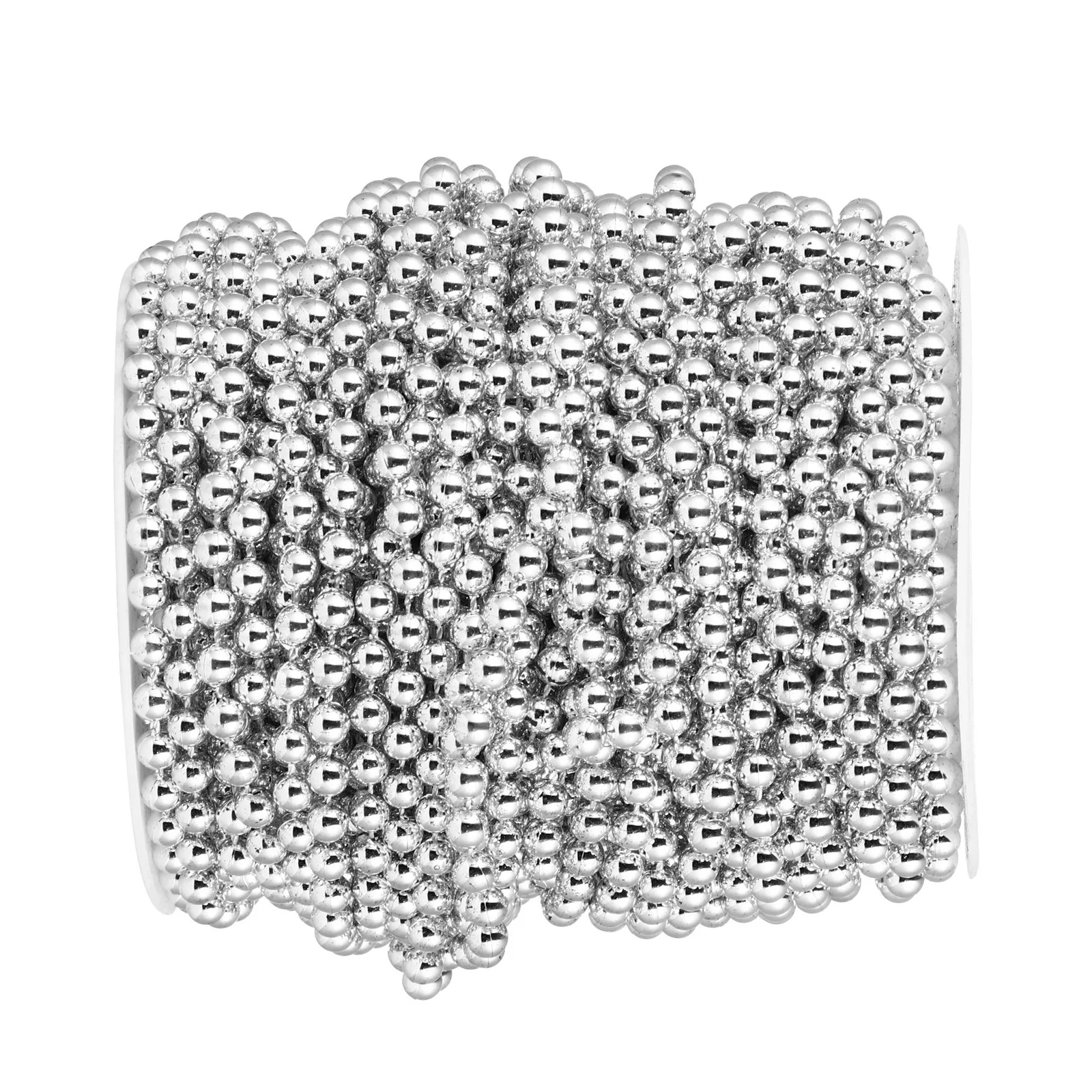 1 Roll Imitation Pearl Beads Chain Diy Faux Pearl Bead String Wedding Decor Garland Trim Bridal Bouquet Scrapbook Craft Hair