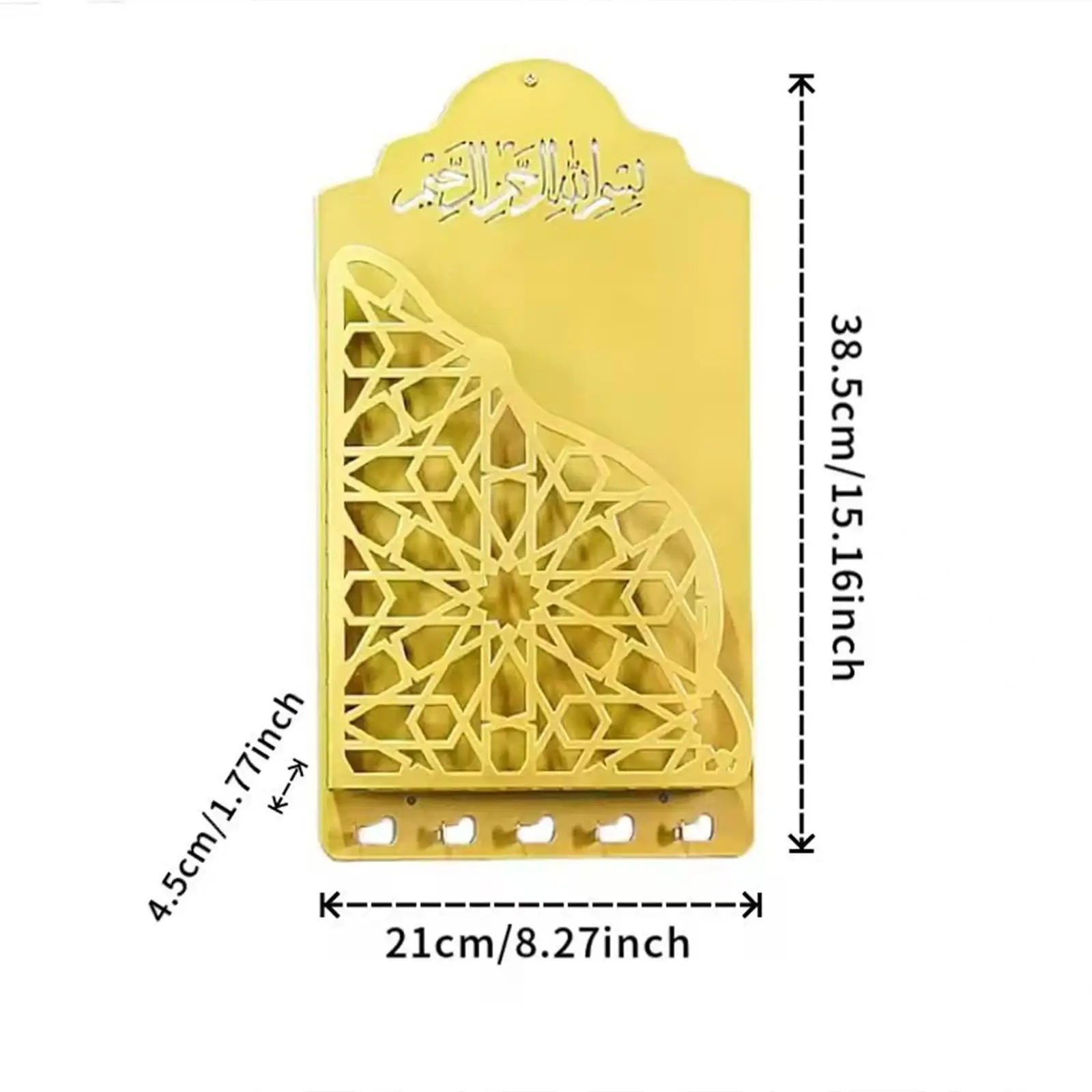 Wall Mounted Magazine Holder Decorative Versatile Minimalist Organizer Newspaper Book Rack for Waiting Room Home Office Decor