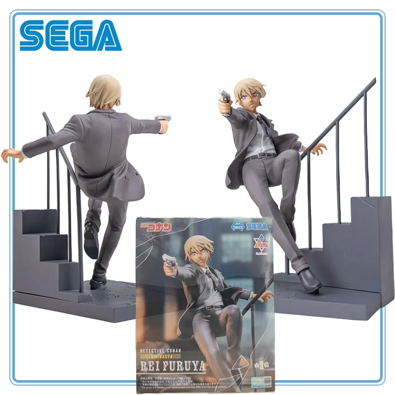 

【100%Authentic】IN STOCK SEGA Original Anime Cartoon Garage Kit Model Toys Meitantei Conan Amuro Tooru Luminasta Gifts Toys