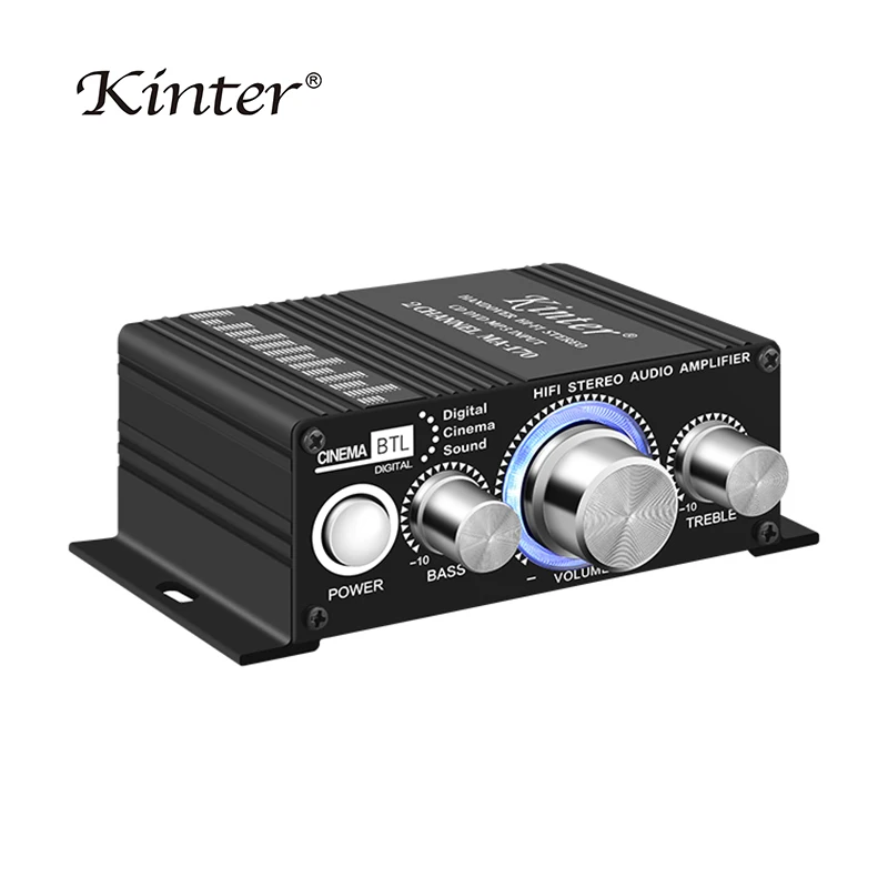 

KINTER MA-170 12V Home Car Hifi Power Amplifier Stereo BASS Audio Amp Speaker Class D Car Home Sound Power Amp