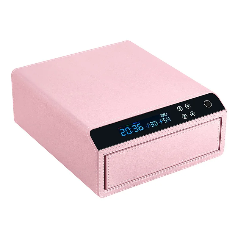 

High-end Luxury Intelligent Theftproof Digital Password Unlock Drawer Finger Print Safe Box For Money