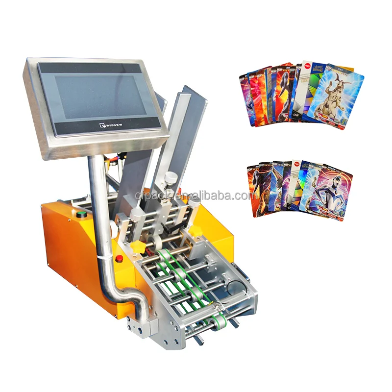 Factory price auto counting machine card friction feeder for metal card