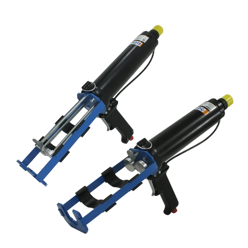 Dual Component 400ML Handheld Pneumatic Glue Gun Large Capacity AB Glue Cylinder Manual Caulking Gun