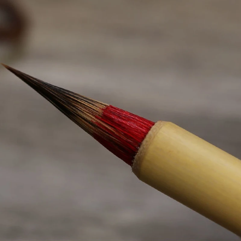 Rabbit Mixed Hair Brush Pen Small Regular Script Writing Brush Chinese Line Drawing Copy Scriptures Brush Pen Caligrafia Pen