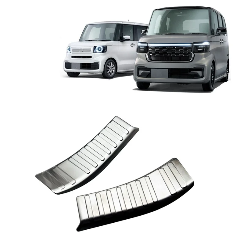 

A57E-Trunk Door Sill Cover Rear Trunk Door Sill Plate Trim Stainless Steel For Honda N-BOX JF5 JF6 2023 2024
