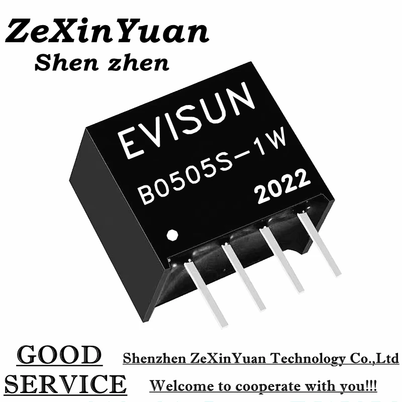 

20PCS 100% New Original B0505S-1W B0505S B0505 SIP-4 5V TO 5V DC-DC isolapted power module