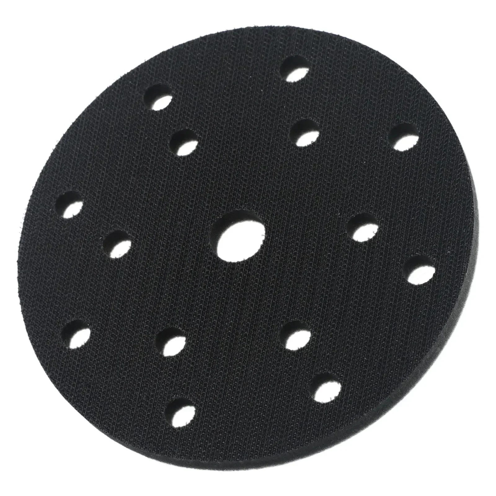 1pc 6 Inch 150mm Sponge Interface Pad 15 Holes Hook And Loop Sanding Disc Sander Backing Pad For Sanding Discs Abrasive Tools