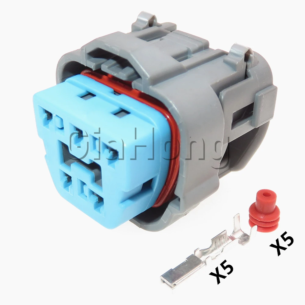 Bomba de gasolina y aceite para coche, conector automático de 5 vías para Honda Accord Fit, accesorios de automóvil, 0618-6189, 1 Juego