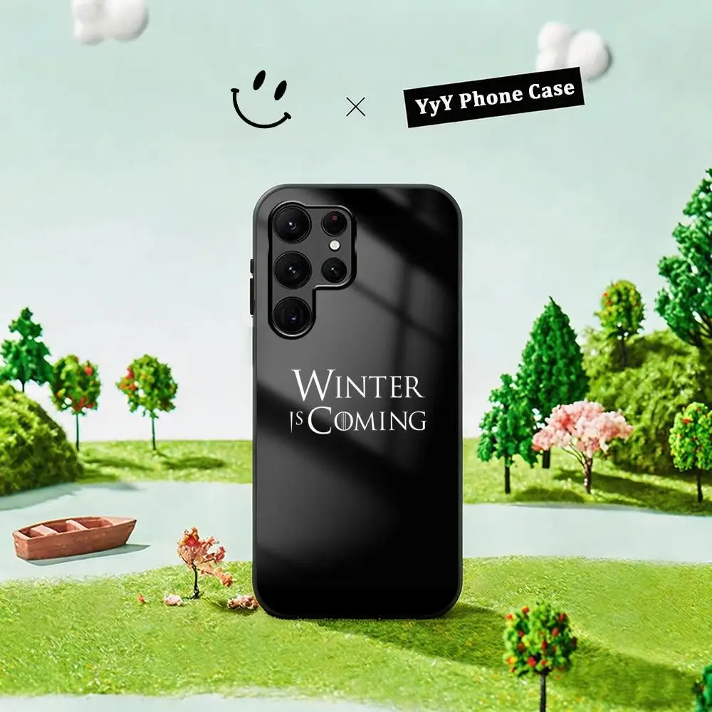 Fashion hot G-game of thrones Phone Case For Samsung S26 S25 S24 S23 S22 S21 S20 Plus Ultra Note20 Glass Magnetic Case