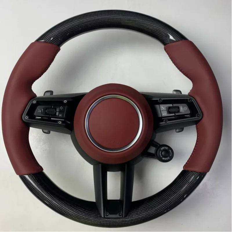 Suitable for  Porsche 992/971.2 GT sports steering wheel genuine leather new Cayenne / 911 modification replacement part