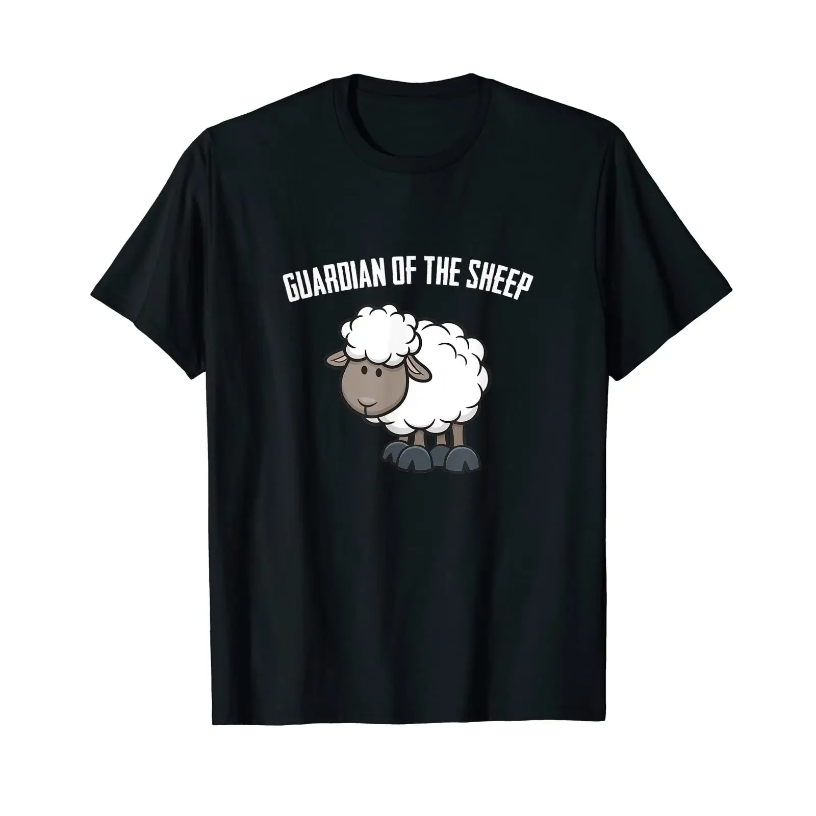 Guardian of the sheep shepherd T Shirt vintage Washed Breathable Soft Stylish Versatile Casual homme fashion graphic streetwear