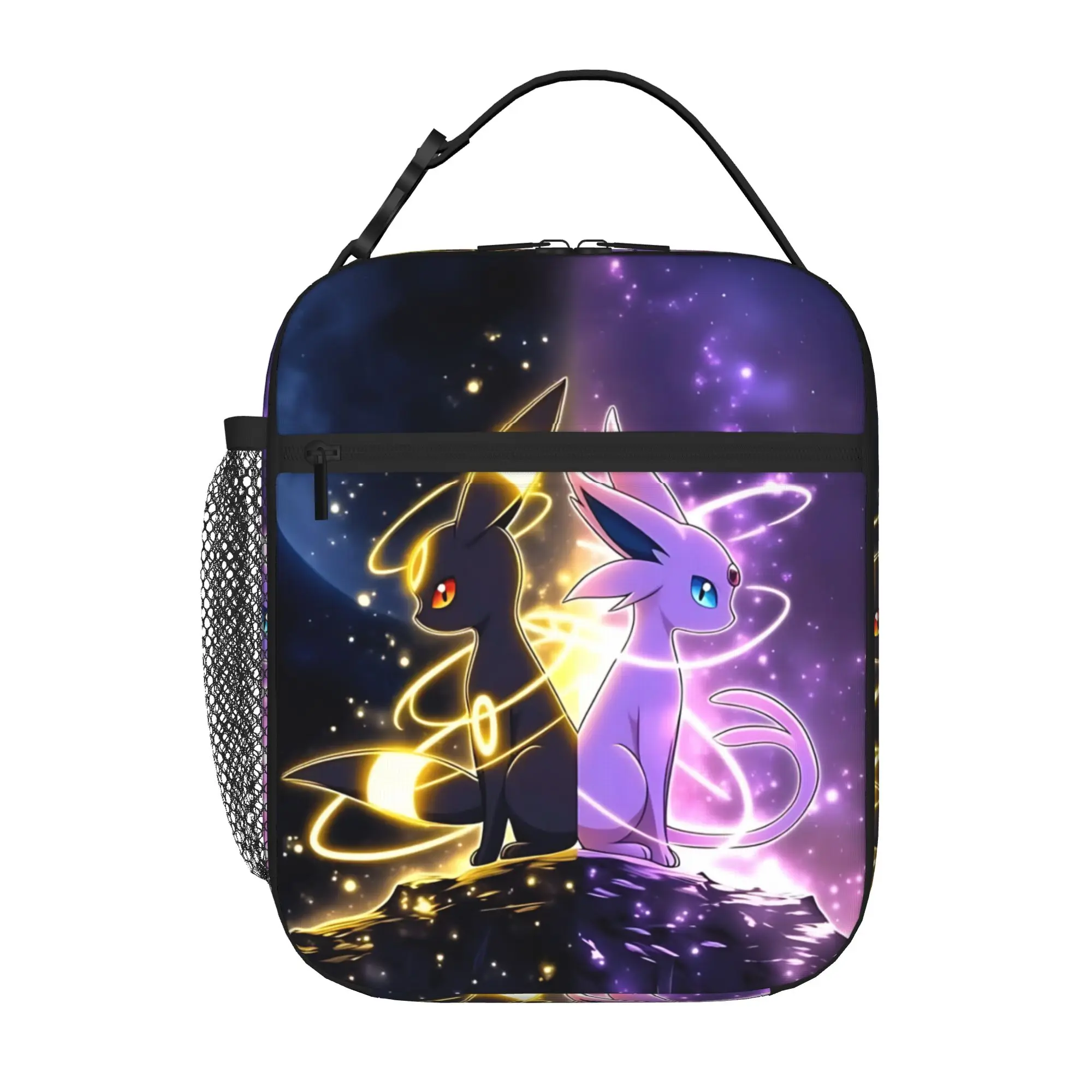 Pokemon Insulated Lunch Bag Insulation Bento Pack Rice Bag  bolsa Student Bento Lunch Handbag Insulation