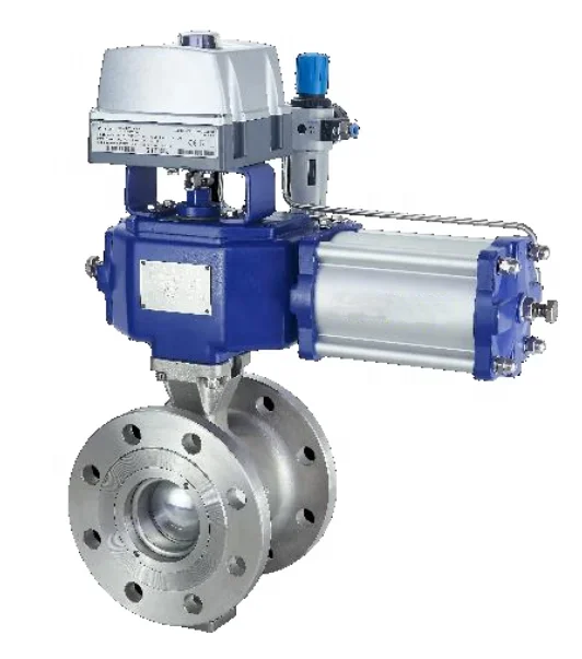 

Pneumatic/ELectric Wafer/Flange V-port Notch Segment Ball Valve