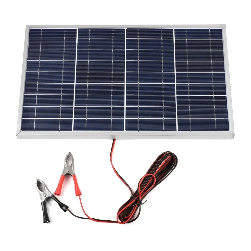 100W Solar Panel Outdoor Portable Mobile Phone Emergency Charging Aluminum Frame Polycrystalline Silicon Solar Panel Charger