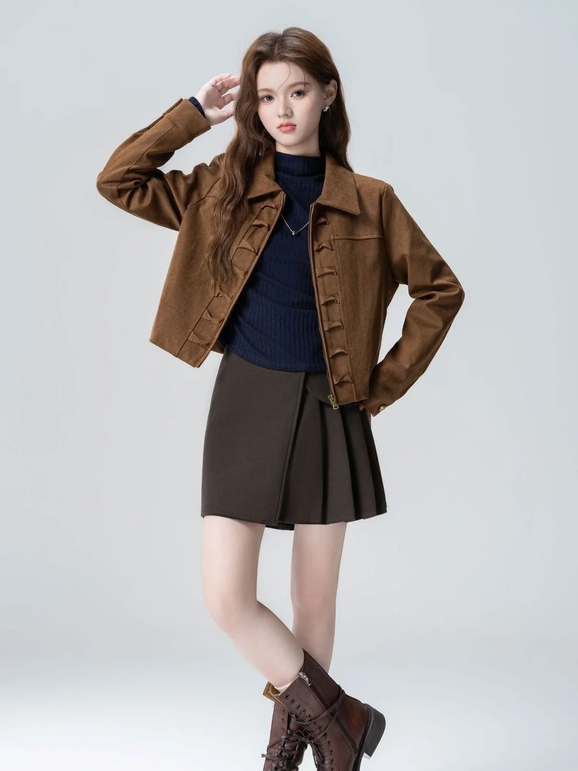 

Байкерские куртки, женская куртка, зеленая осенняя куртка с изображением медведя, лоскутная одежда для пар, одинаковые милые девичьи каваи, забавные молодежные женские куртки