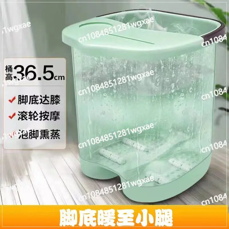 Folding and Deepening of Covered Foot Bath Bucket, Plastic Bucket, Foot Wash Basin, Health Care Massage, Knee Massage,