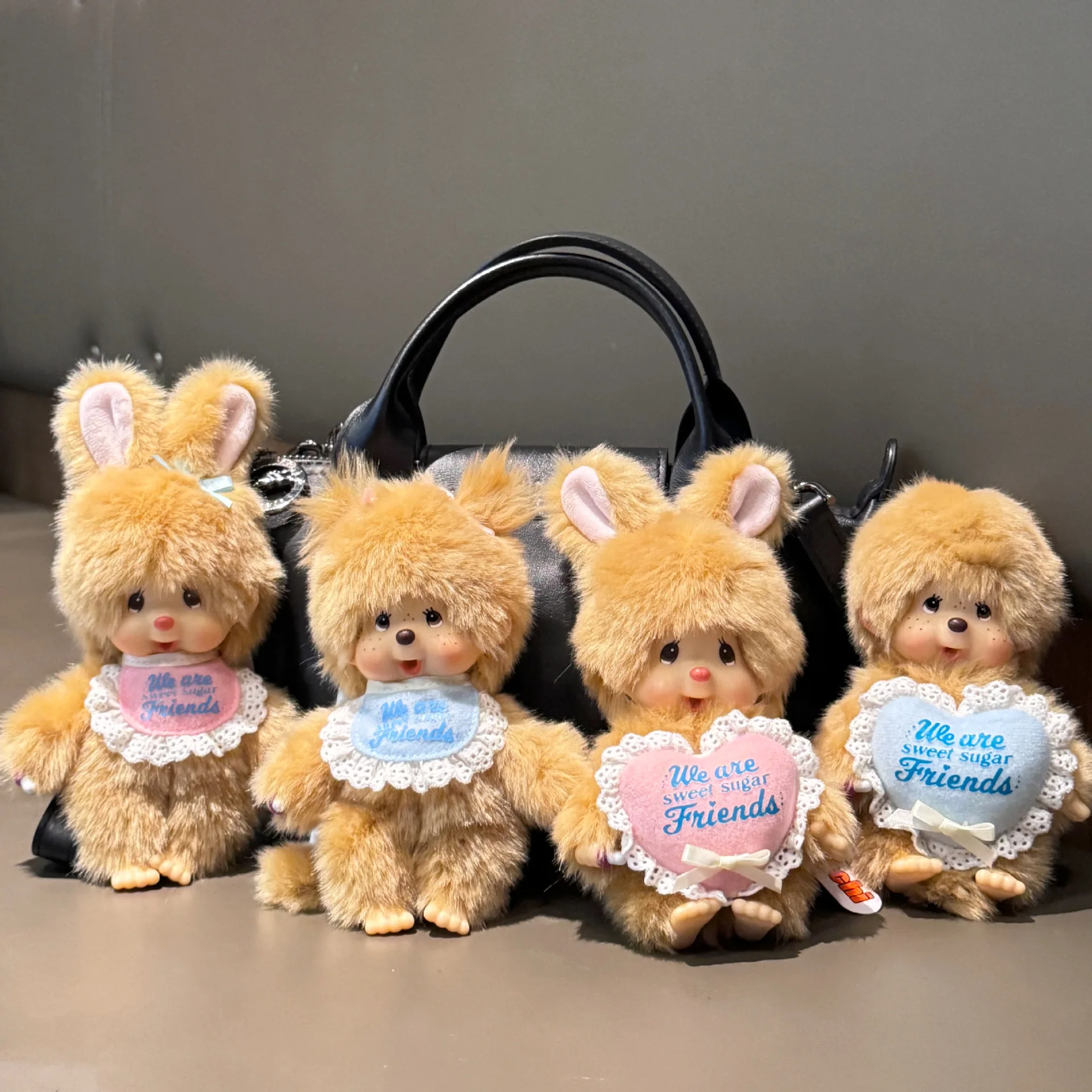 

18cm Mengqiqi Plush Keychain Kawaii Plush Toy Bag Pendant Car Ornament Car Keychain Children's Day Gift