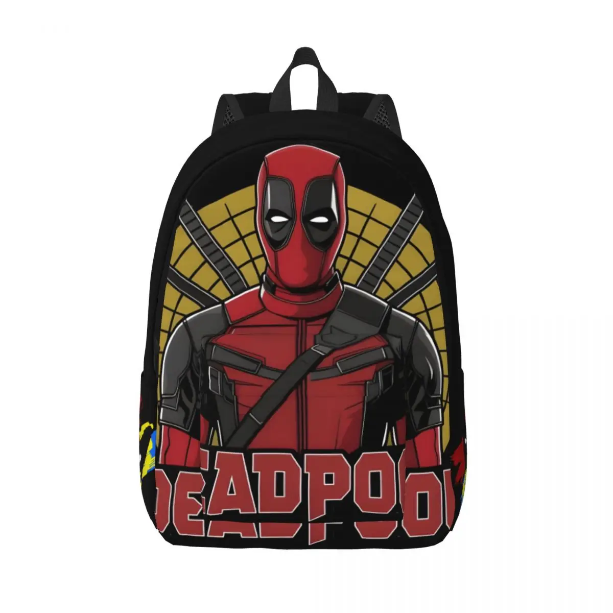 Popular Movies Handbag Deadpool & Wolverine For Women Vintage Campus Birthday Gift Multi Compartment Daypack