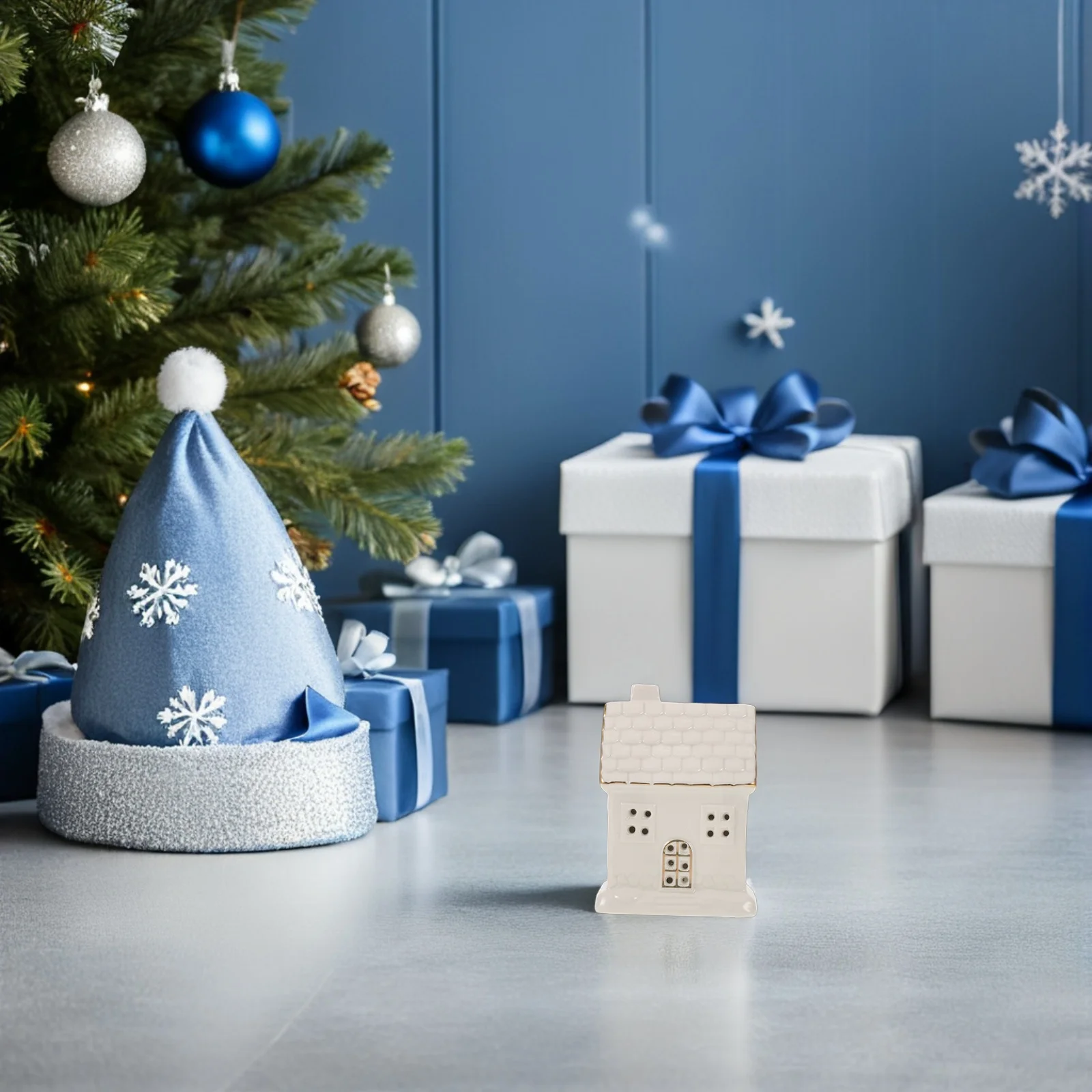 

Ceramic Christmas Decoration Lighted Xmas Village Indoor Farmhouse Holiday Statue Ceramic