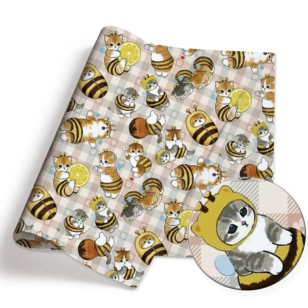 Cartoon Fabric Hot DIY140*50cm Handmade Sewing Patchwork Quilting Baby Dress Home Sheet Printed Fabric Fabric Sewing Kids