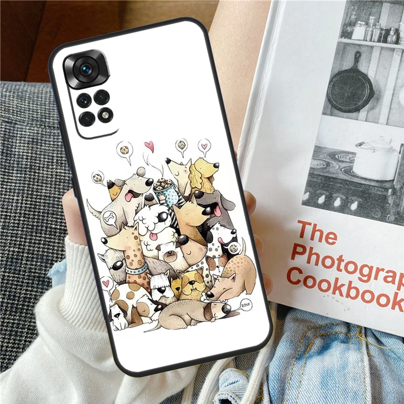 الفرنسية البلدغ بيغل الكلاب نمط ل Xiaomi Redmi ملاحظة 14 13 12 11 9 10 برو 11S 12S جراب هاتف ل Redmi 15 C 10C 12C 13C 14C #2
