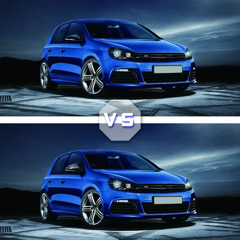 2X Side Wing Mirror Cover Caps For VW JETTA MK6 Volkswagen Passat B7 Scirocco Beetle CC Eos Rearview Mirror Cover Add on