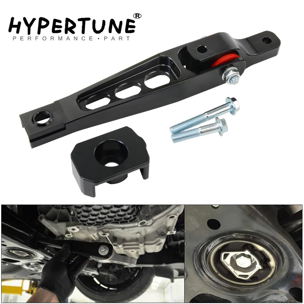 Hypertune - Spherical Pendulum Mount + Billet MQB Dogbone Mount Insert For 15+ VW Mk7 Golf R GTI 5Q0198037C TSB05+BMI02