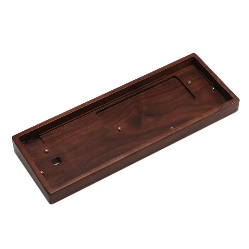GH60 Keyboard Shell Customized Rosewood Walnut Wood Shell Adapt To 60% Keyboard Case Mechanical Keyboard Accessories Gifts DIY