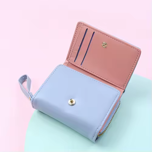Luxury Brand Women's Small Wallet Female Card Holder Short Wallets with Coin Purse for Woman Ladies PU Leather Hasp Mini Clutch - Image 5
