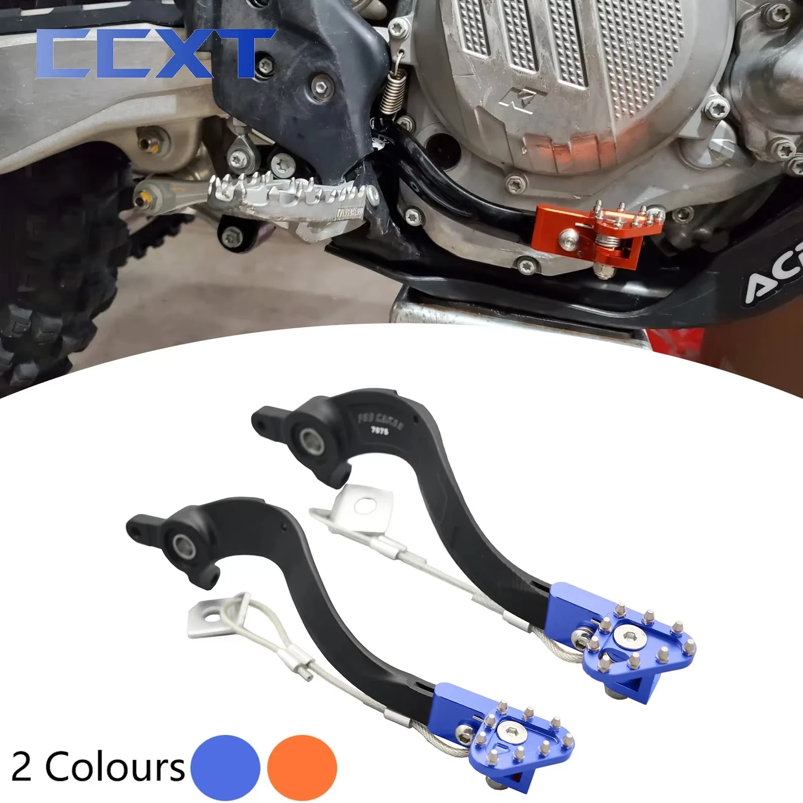 

CNC Rear Brake Pedal Arm Lever Saver For KTM EXC EXCF XCW XCFW SX SXF XC XCF 125-530 For Husqvarna TE FX TC FC FE TX 2008-2022