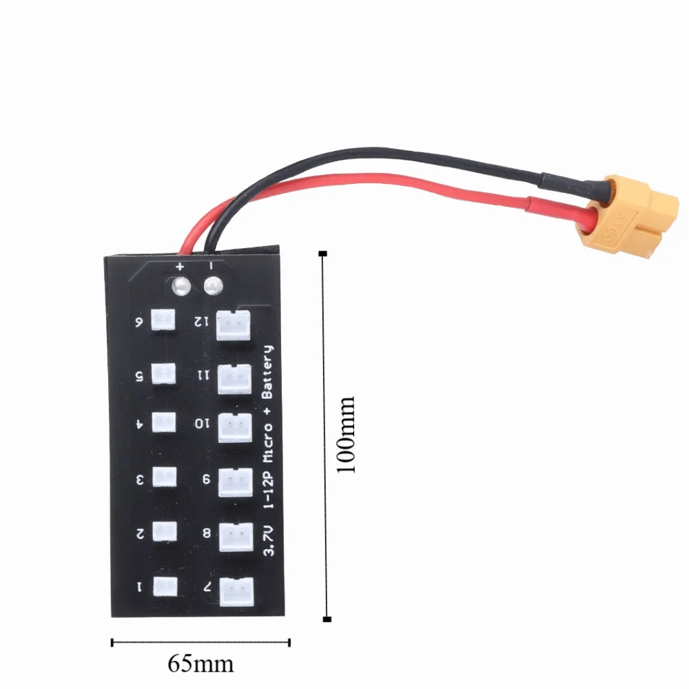 ل JST PH2.0 لوحة شحن متوازية XT60 التوصيل يبو شحن المجلس لشفرة 130 X MCP X BL UMX الوحش Mig الكربون CuB Sbach 342