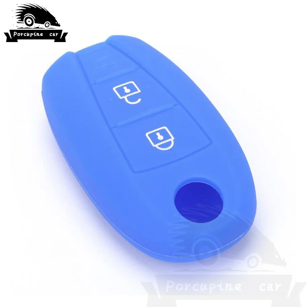 Silicone Car Remote Key Fob Shell Cover Case For Suzuki Vitara Swift Ignis Kizashi SX4 Baleno Ertiga 2016 2017 2018