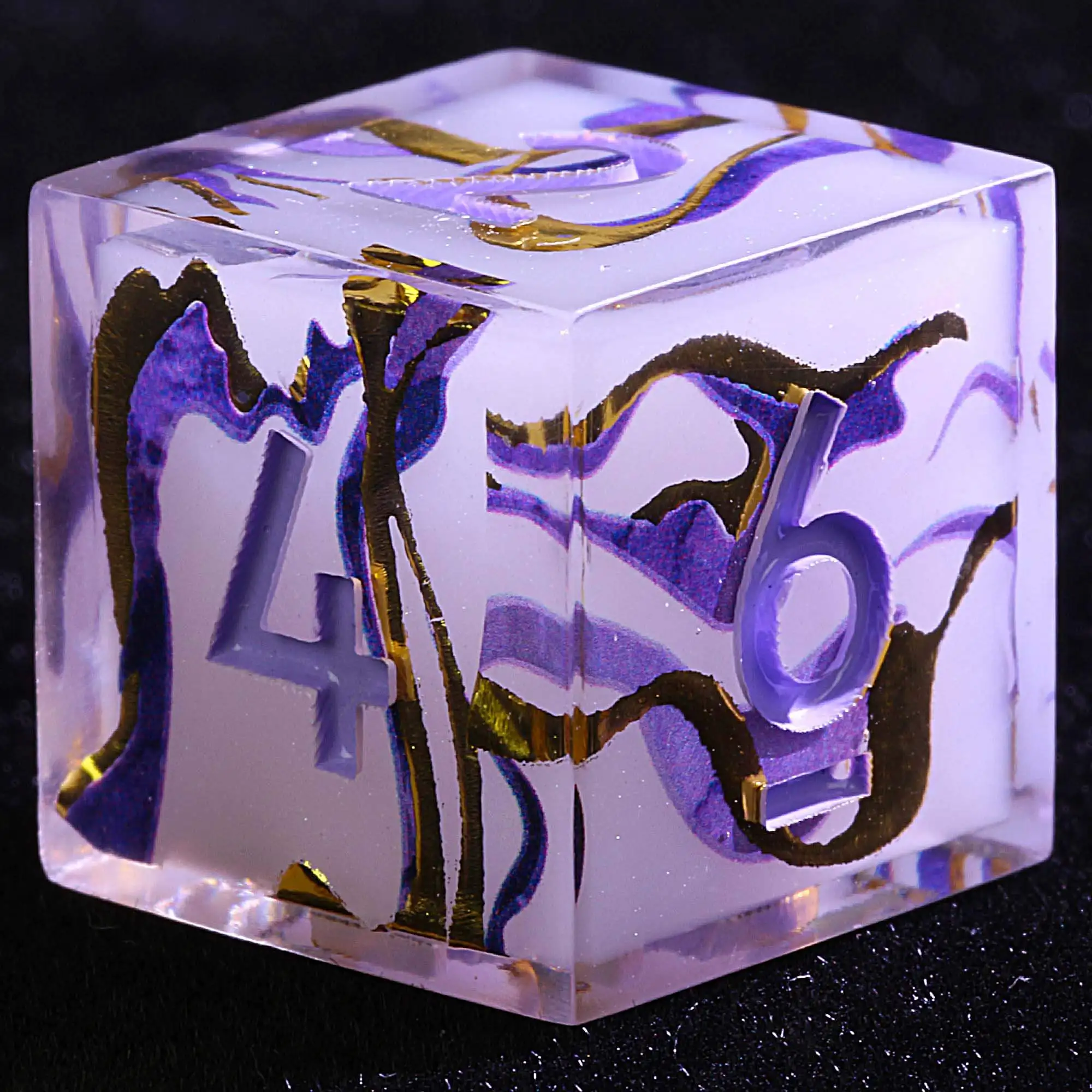 9 راتينج متعدد السطوح DnD مجموعة النرد الشريط السماوي Edict #3