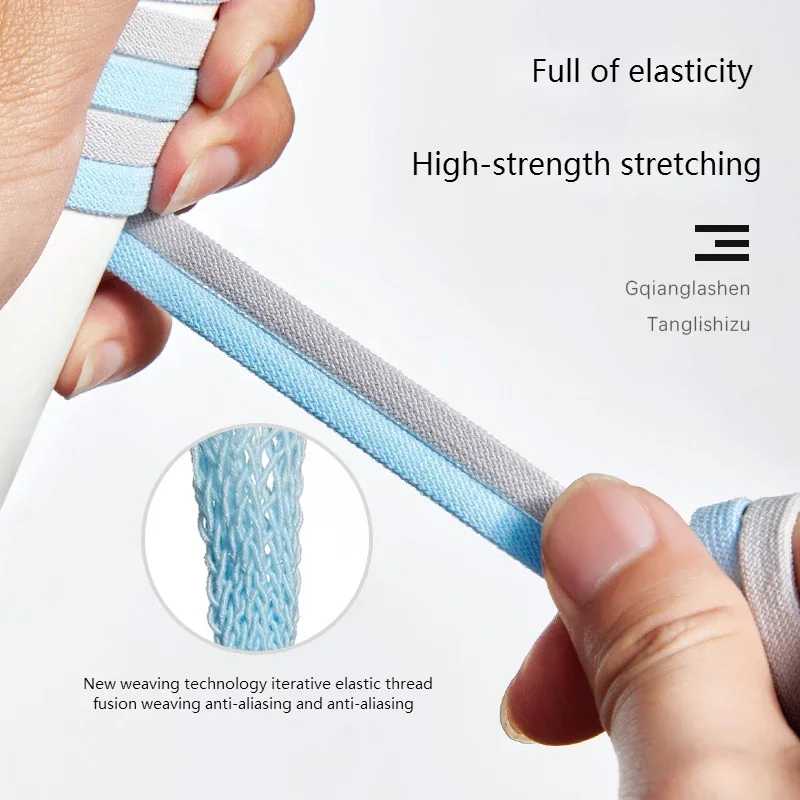 1 шт., эластичные шнурки для обуви