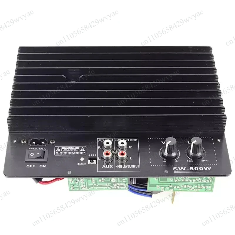 500W Super Bass Active Mono Subwoofer Amplifier Board for DIY Audio Build