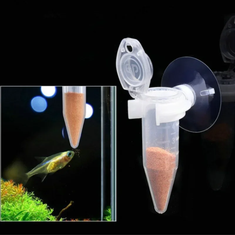 Automatic Fish Feeder Brine Shrimp Feeder Red Worm Feeding Feeder Worm Funnel Cup Fish Food Feeding Tool Aquarium Accessories