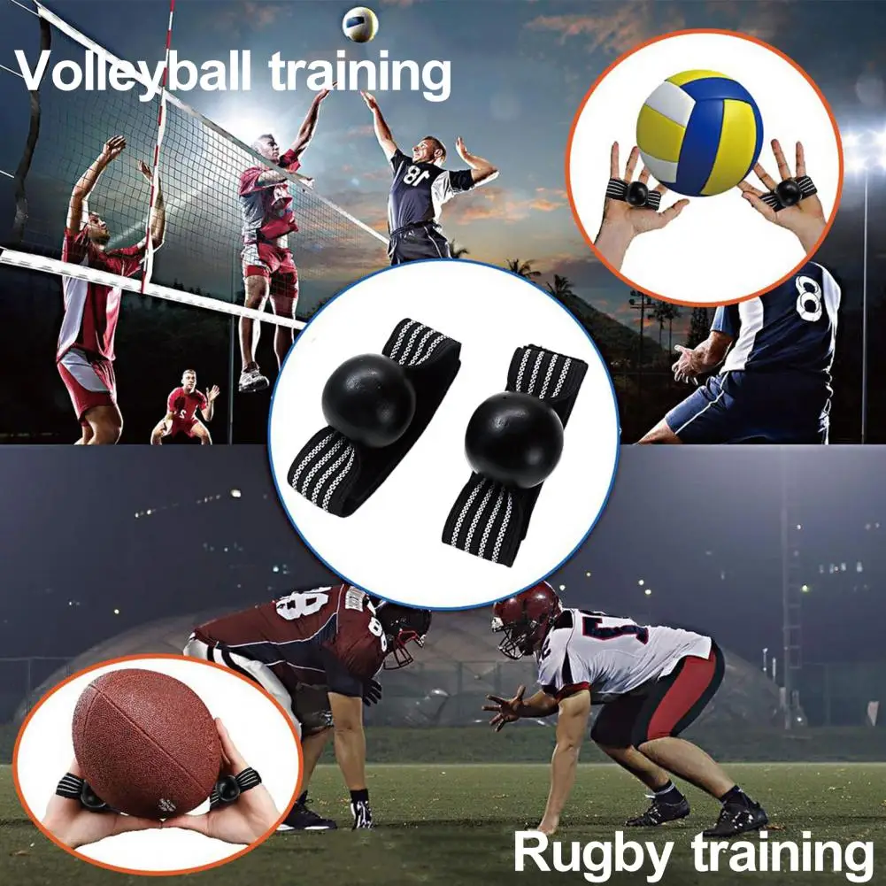 

Volleyball Training Belt Volleyball Finger Control Aid Football Catching Trainer Band Set for Improving Hand Control Receiving