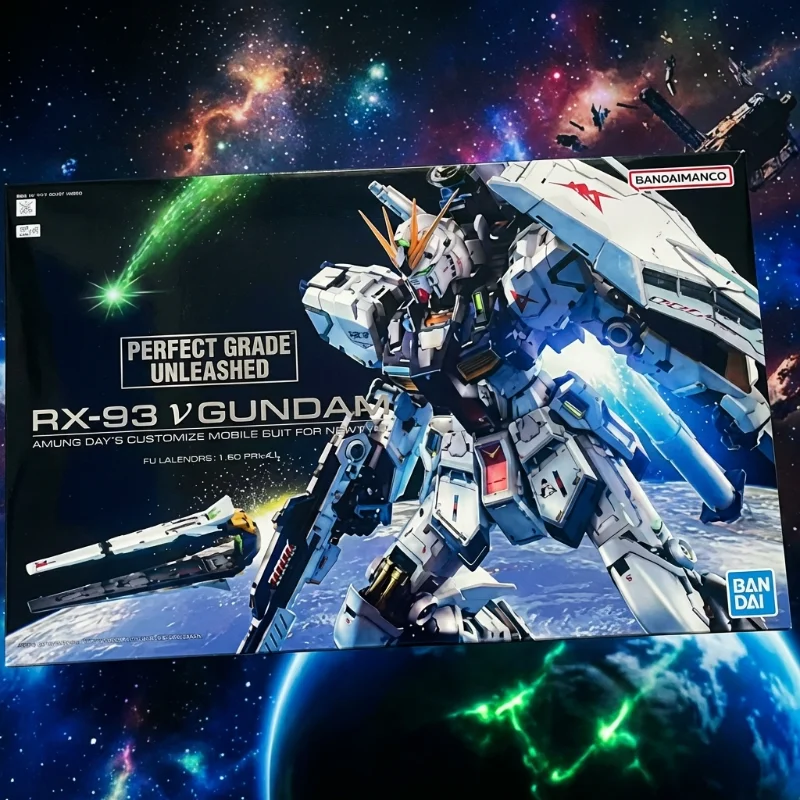 

Bandai PG Nu Gundam RX-93 1/60 Scale Model Kit with Ultimate Articulation for Pro Collectors High-End Display Masterpiece New